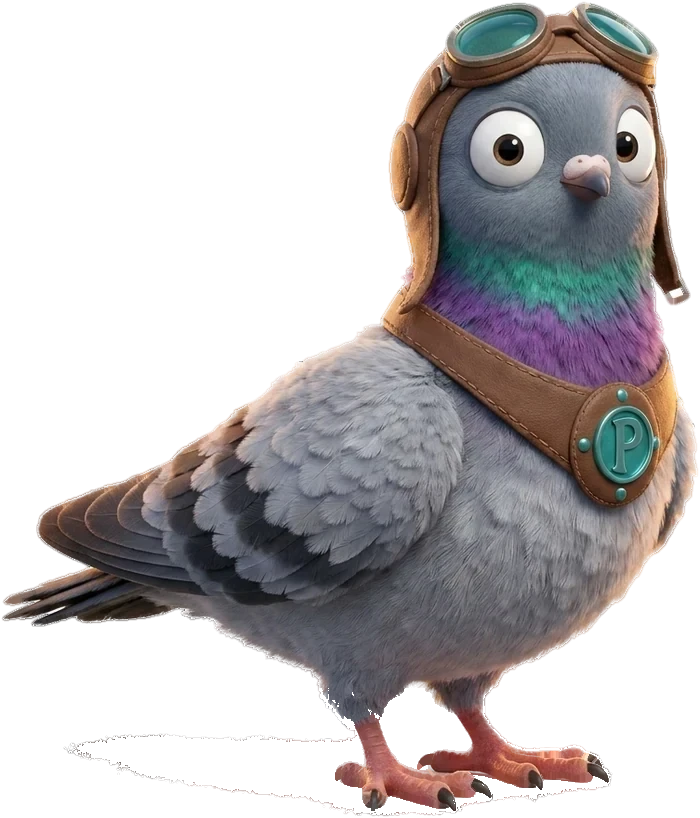 Pip the pigeon